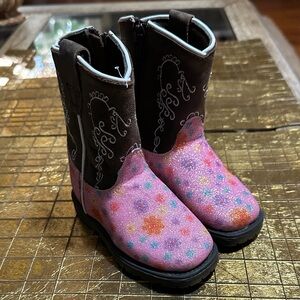 Smoky Mountain Autry Glitter Boots New